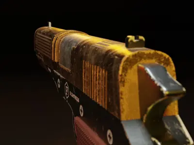 COLT GUN Free 3D model