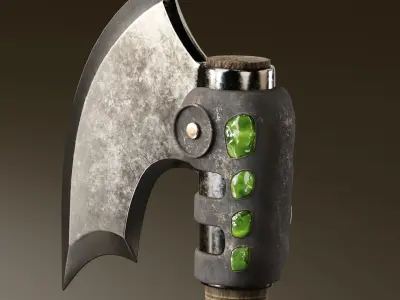 Magic Axe 3D model