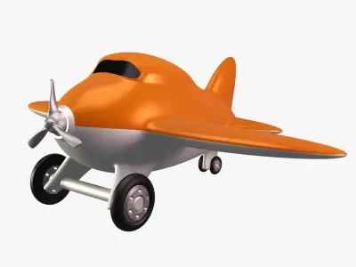 Toy Airplane 3D model shop