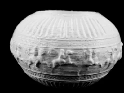 Antique Vase Le Louvre 3D model