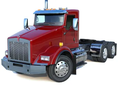 Four Trucks 3D Model Pack