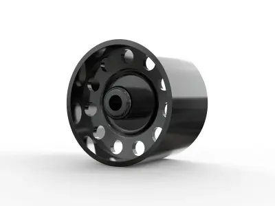 corleone Rear fori dually wheel  3D print model