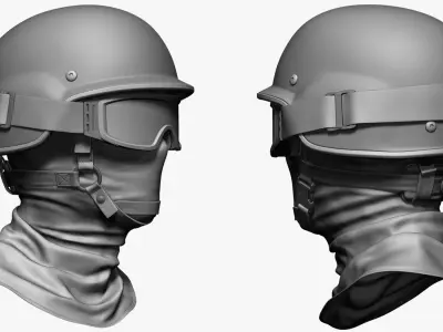 Police Special Force Officer Zbrush 