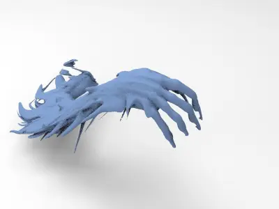 Demon Hand claw 3D model