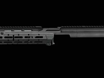 MK3 Chassis System AK 74 AK 103 Low-poly 3D model