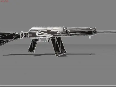 Siaga12 PUBG Low-poly 3D model