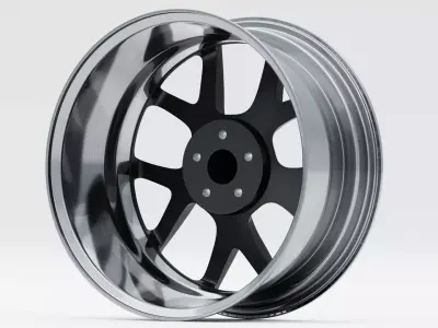 BBS SR Rim 3D model