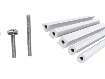 Connecting fasteners 3D model