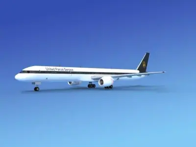 Boeing 757-300 UPS 3D model