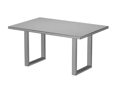 Table Harmony Dark Crude 3D model