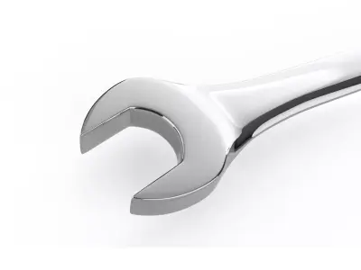 Wrench Tool 3d model and print Low-poly 3D model