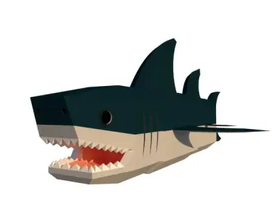 Shark 3D model 3
