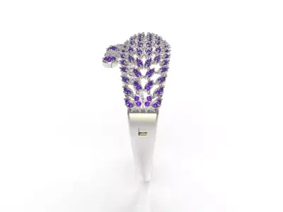 Art Deco Bracelet 37 3D print model