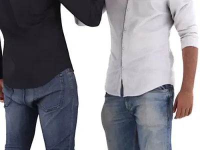 Tenzin & Rakesh Posed 002