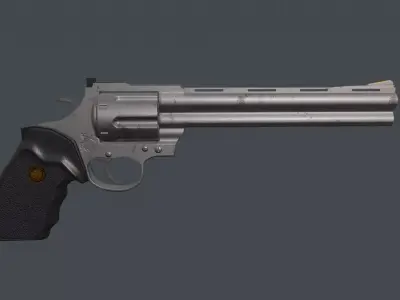 Colt Anaconda Magnum 44 3D model