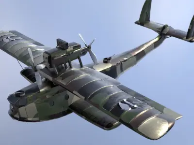 DaboHaze Airplane from Porco Rosso 3D model