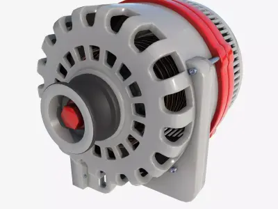 small engine 3D model