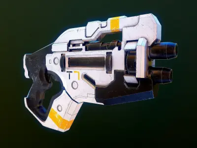  Talon T7 Heavy Pistol  Mass Effect 3D model