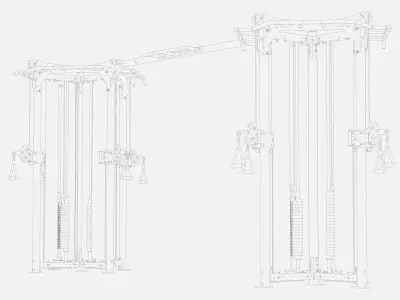 Pulley 3D model buy
