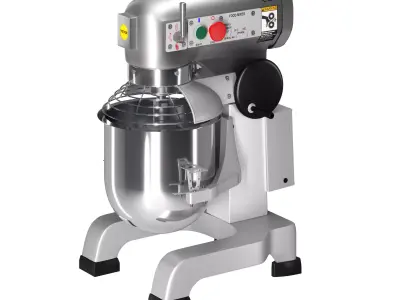 VEVOR Commercial Food Mixer 15Qt 3D model