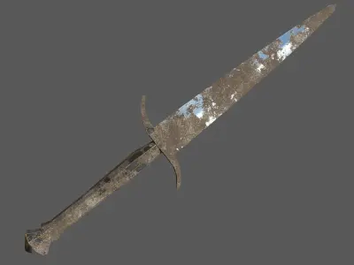Weapon Bundle Swords and Dagger 3D model