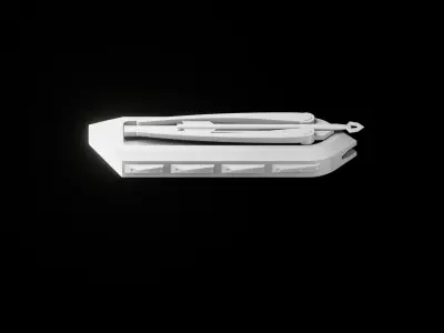 Hidden Blade and Bow 3D model