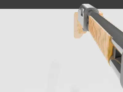 Shotgun 3D model 4