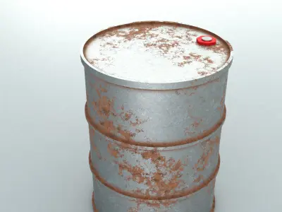 laos Game Barrel 3D model