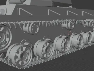 USSR tank KV 1  3D model