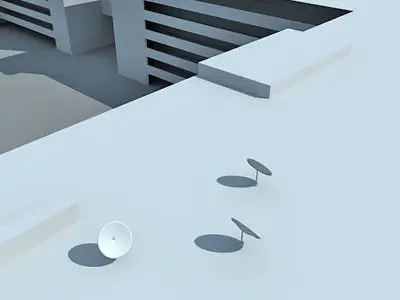 Detailed Complex Building 83 3D model