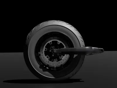 Bike Tyre 3D model