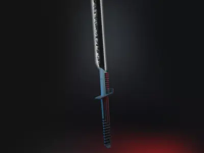 Mandalorian Dark Saber 3D model