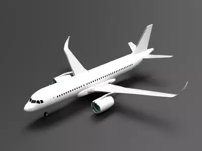 Airbus A320 NEO 3D model buy