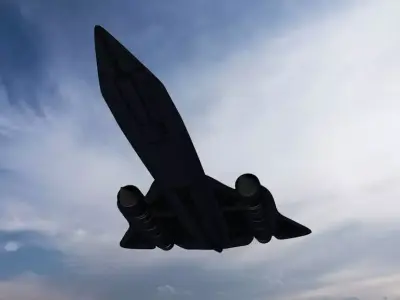 SR-71 Free 3D model