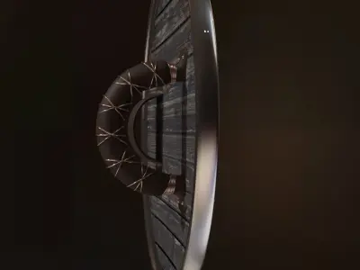  Medieval shield 3D model purchase