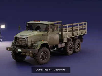 DCB K-133BYAT All Addons 3D Model Pack