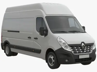 Renault Master 2015 PanelVan L3H3 RWD 3D model