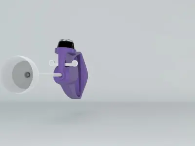 Mystic Vacuum baby Low-poly 3D model