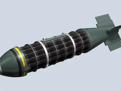 BL755 Cluster Bomb 3D model