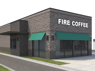 Retail-151 Retail Store 3D model