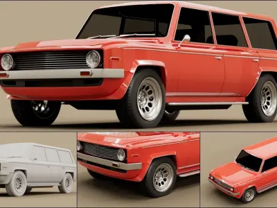 70s generic truck suv pack