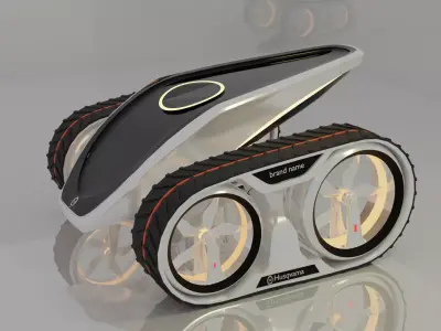 scifi drone models 3D model