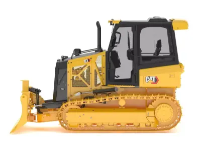 CAT D1 Small Dozers 3D model