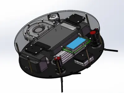 DIY Sweeping Robot 3D model