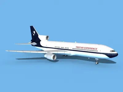 Lockheed L1011 Tristar Experience 3D model