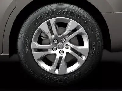 Vauxhall Vivaro 2020 wheel 3D model
