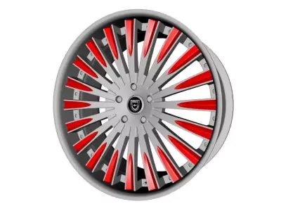 wheels lexani LF 734 3D model