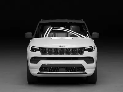 Jeep Compass 3D Model 3D model