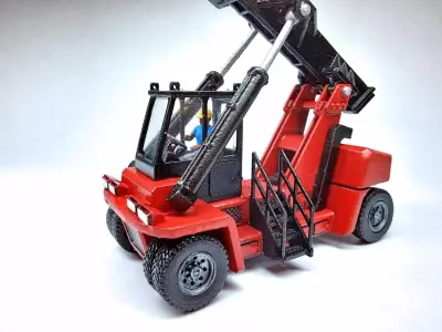 HO Scale Container Lifter 3D print model