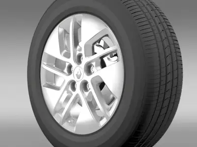 Renault Trafic wheel 2015 3D model